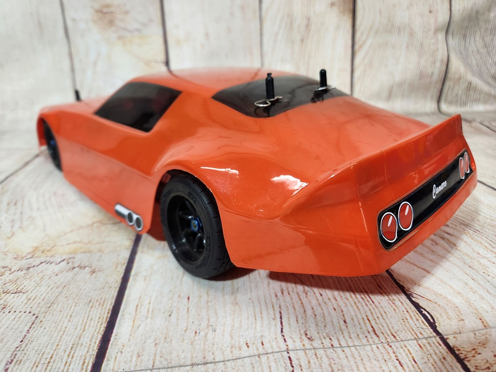 Thumbnail: Used 1971 Camaro TC4 RC Touring Car Team Associated w/27t motor,esc,radio,batt