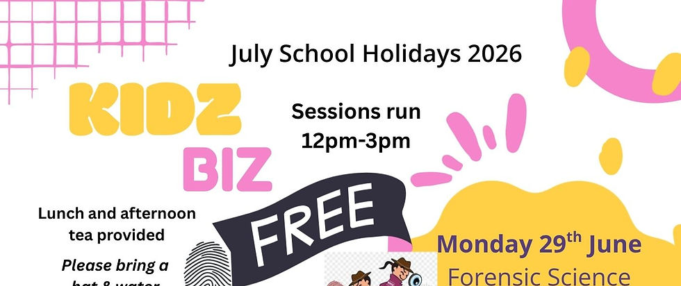 Kidz Biz: July School Holidays