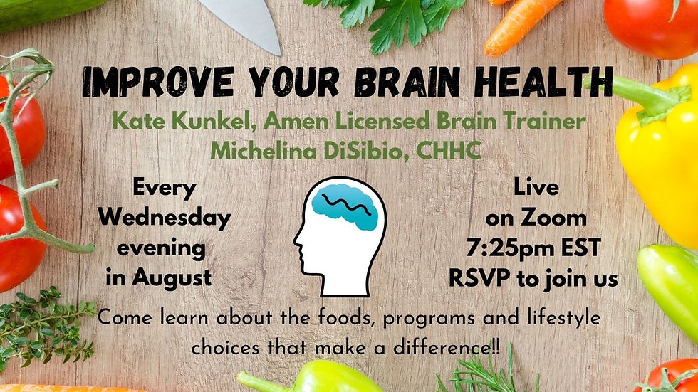 Improving Your Brain Health Session 3