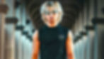 Man in black sleeveless streetwear t-shirt in tunnel