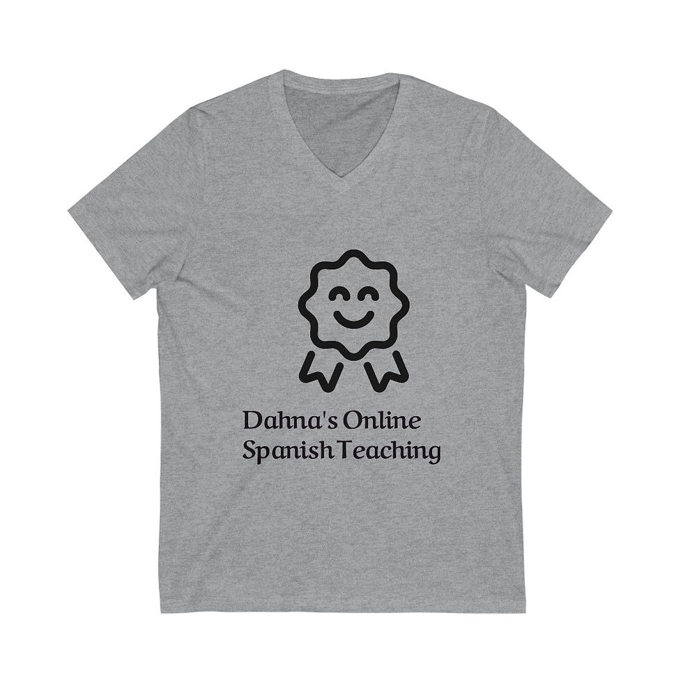 Thumbnail: Unisex Jersey Short Sleeve V-Neck Tee