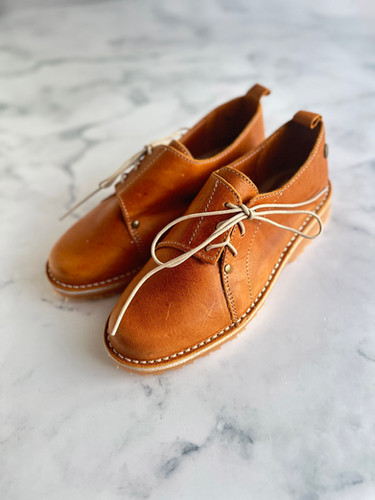 Side Lace Leather Vellies | Windmill Junction