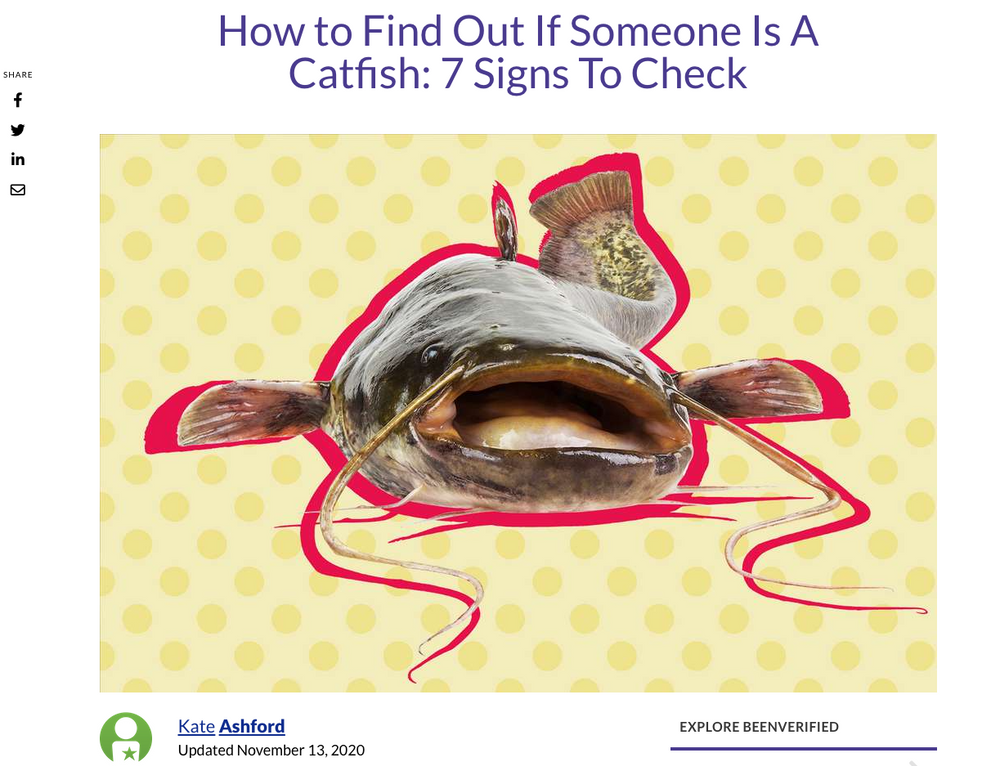 How to Find Out If Someone Is A Catfish 7 Signs To Check BEEN VERIFIED