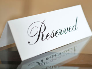 I've Got a Reservation!