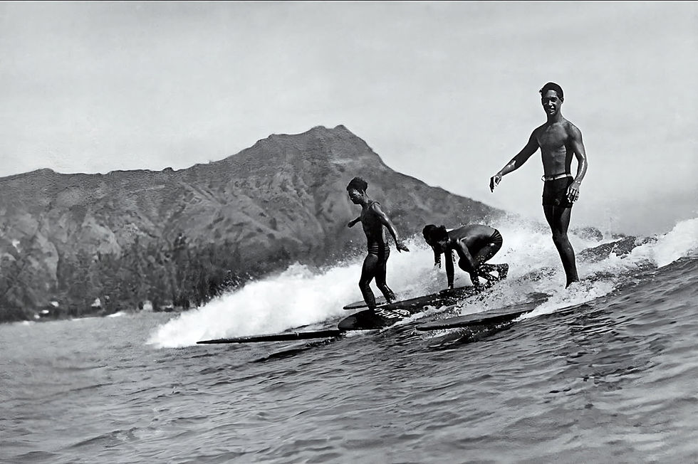 Diamond head Surf session