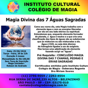 Magia Divina das 7 águas Sagradas