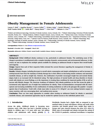 Recent Publication in Clinical Endocrinology