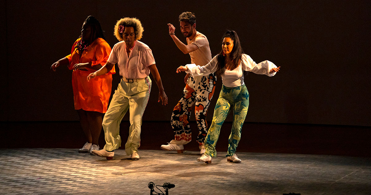 Music from the Sole (Dorrance Dance) • NY • Gerstung AB-400 Portable Sprung Floor