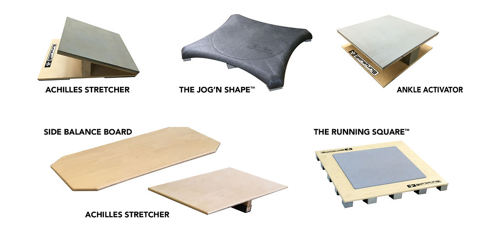 Photo of assorted Gerstung Training and strength devices