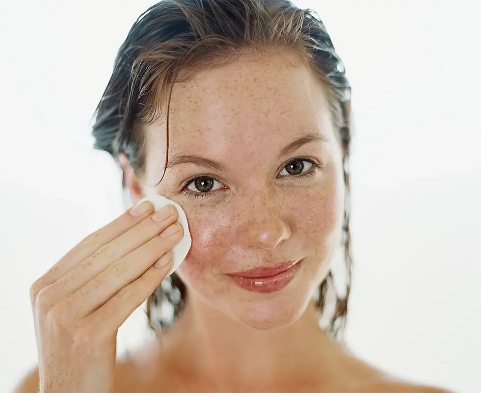 Hydrating Toner Pads with PURE Hyaluronic Acid, all natural holistic cosmetics formulated and tested by dermatologist Dr. Lazuk