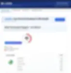 Smartphone displaying AI skin analysis results and personalized skincare recommendations