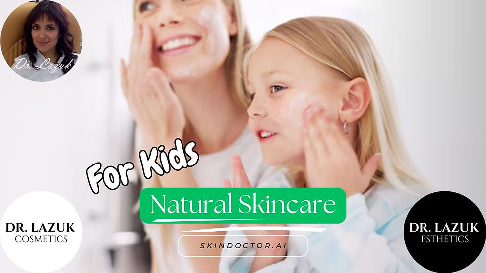 The Only Skincare Routine Most Kids Actually Need