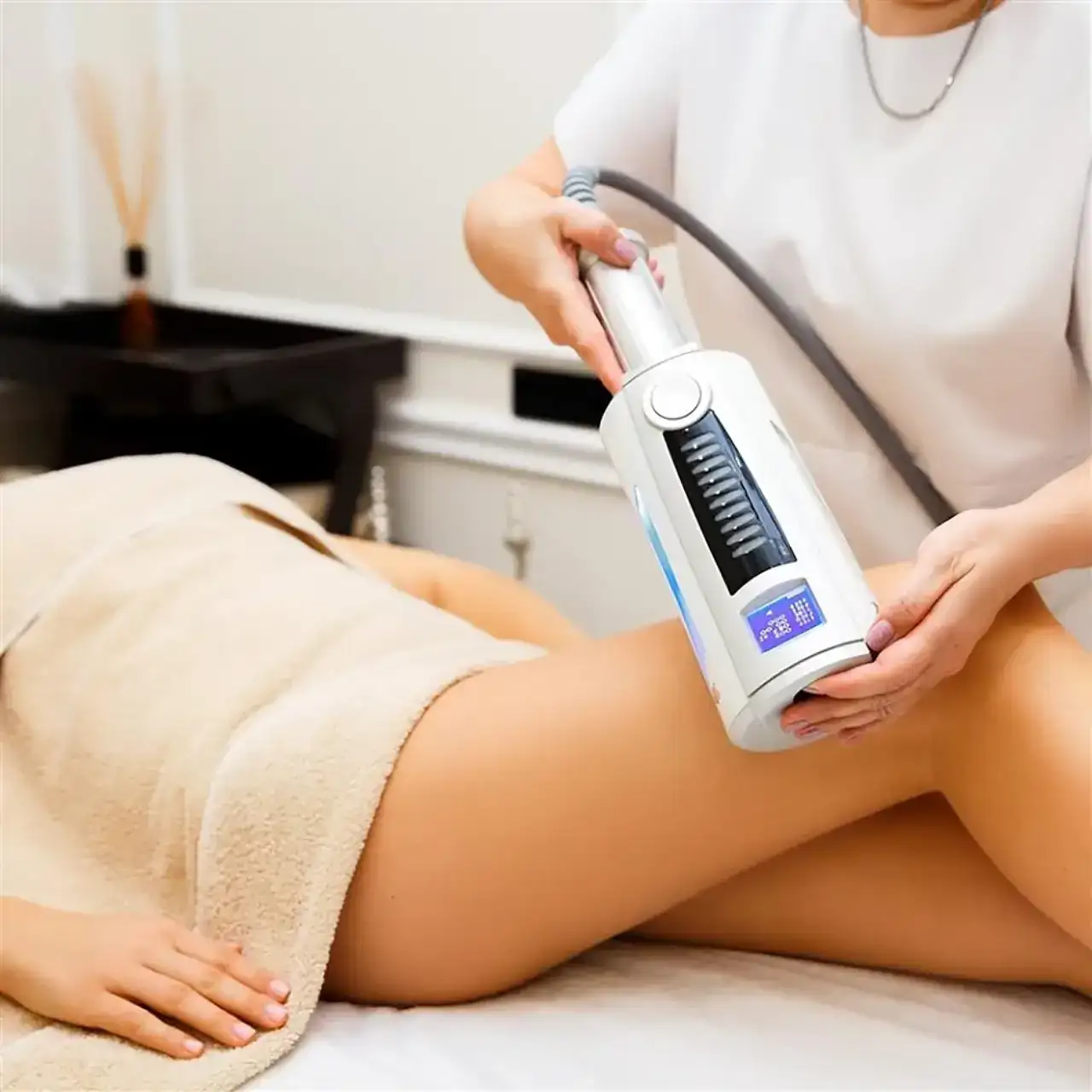 Roller Massage for Legs, Buttocks & Abdomen in Alpharetta, GA | Lazuk Esthetics