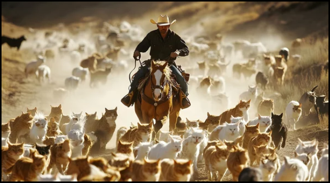 LIKE HERDING ONE-EYED CATS