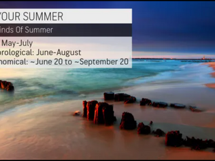 METEOROLOGICAL SUMMER...