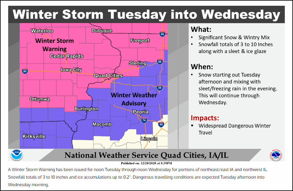 WINTER STORM WITH ALL THE FIXINGS...