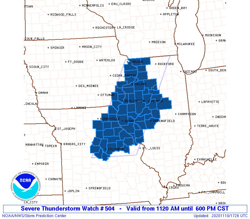 SHORT WINDOW FOR SEVERE STORMS...