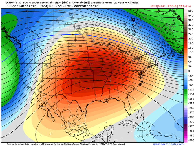 A BREAK IN THE SNOW AND COLD COMING
