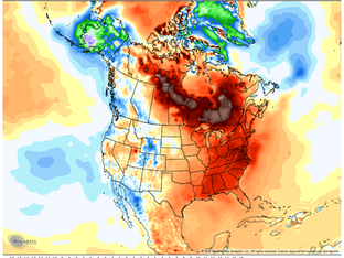 STRONG STORM COULD BRING THE WARMEST DAY SINCE FALL...