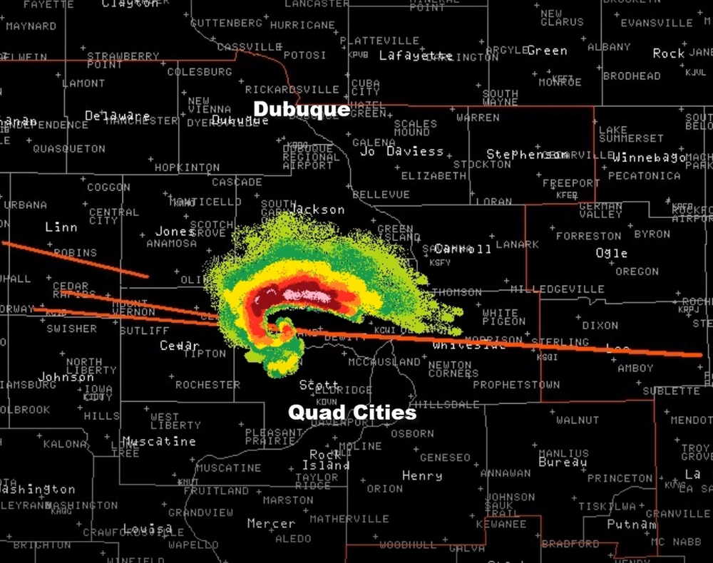 THE CAMANCHE, IOWA TORNADO, JUNE 3, 1860