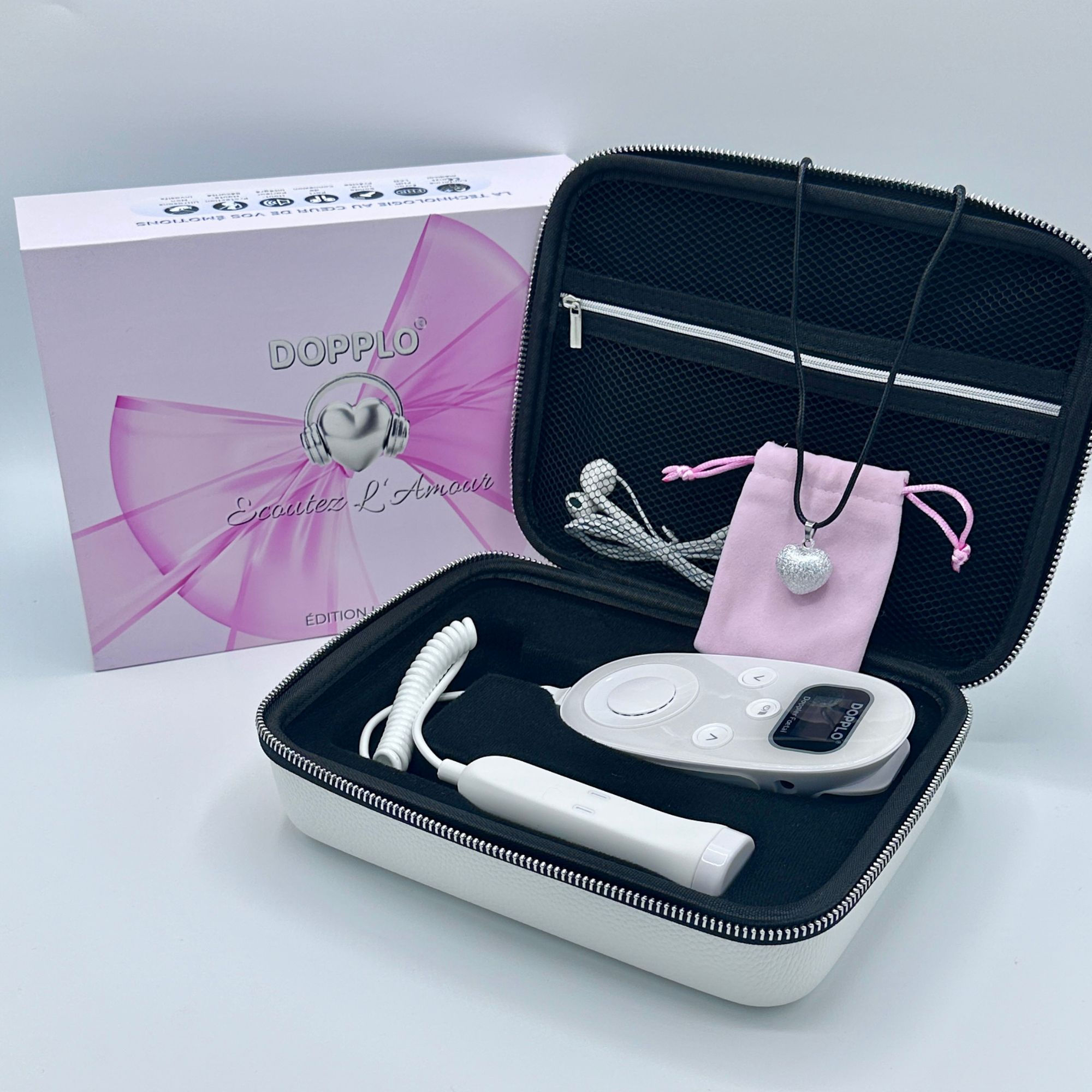 Doppler fœtal à domicile | Écouter cœur bébé en toute sécurité – DOPPLO®