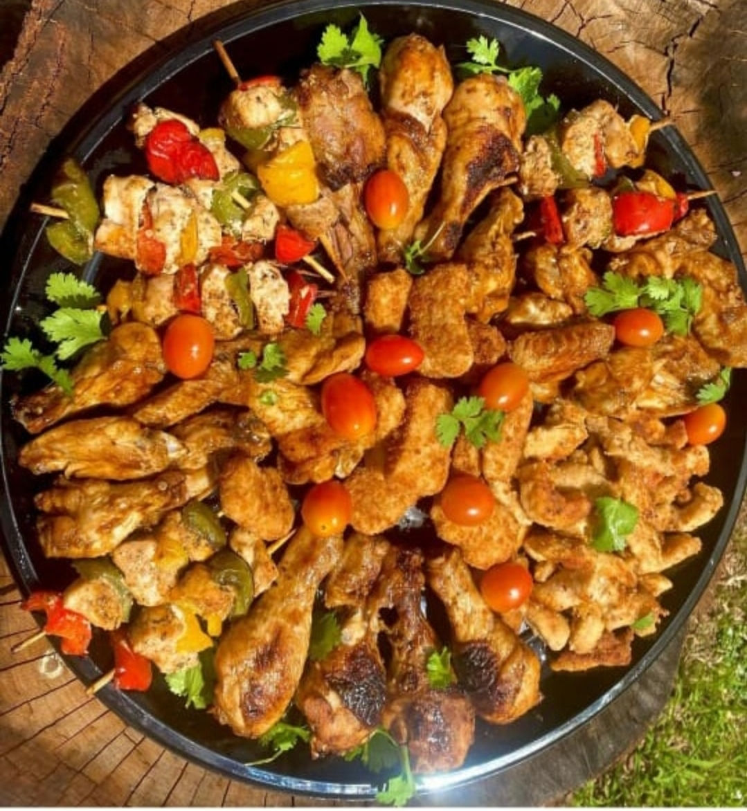 Mix chicken