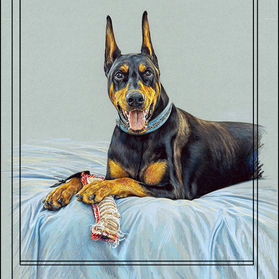 Titan portrait in progress 12 - trim lines