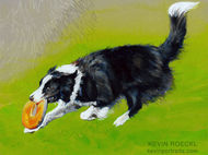 Scout portrait in progress 6 - A different style!