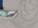 Detail of a colored pencil portrait of a Triumph TR3, in progress