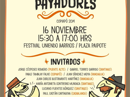 Este sábado Encuentro Nacional de Payadores en plaza de Paipote