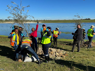 SAB tree planting at Osdam Eco Facility