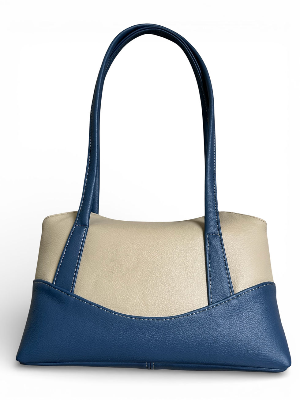 Thumbnail: Calista Shoulder Bag - Limestone/Blueberry