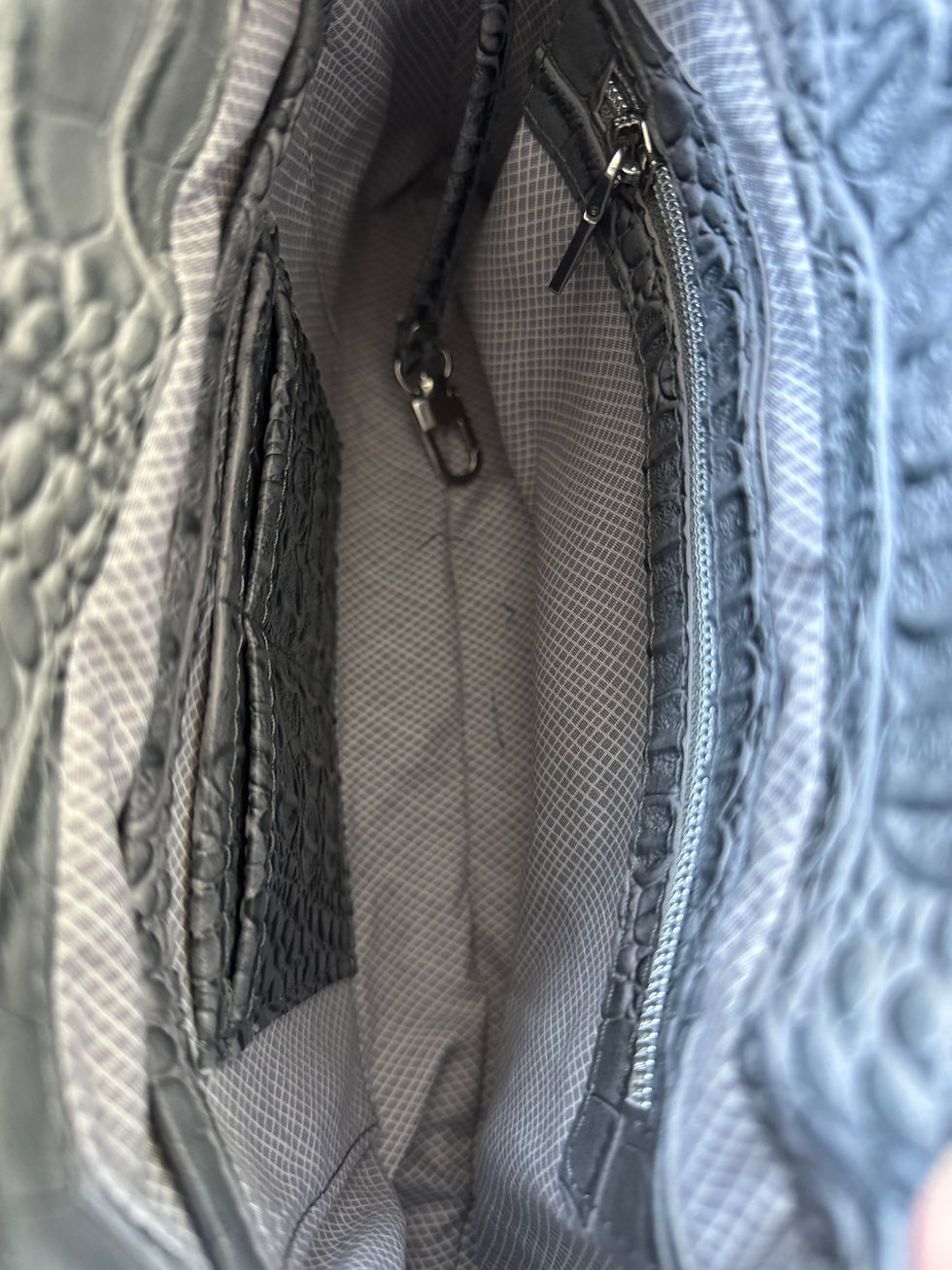 Thumbnail: Busta Bag - Gray Croc.