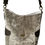 Thumbnail: Compass Bag - (Large) Beige Crushed Velvet