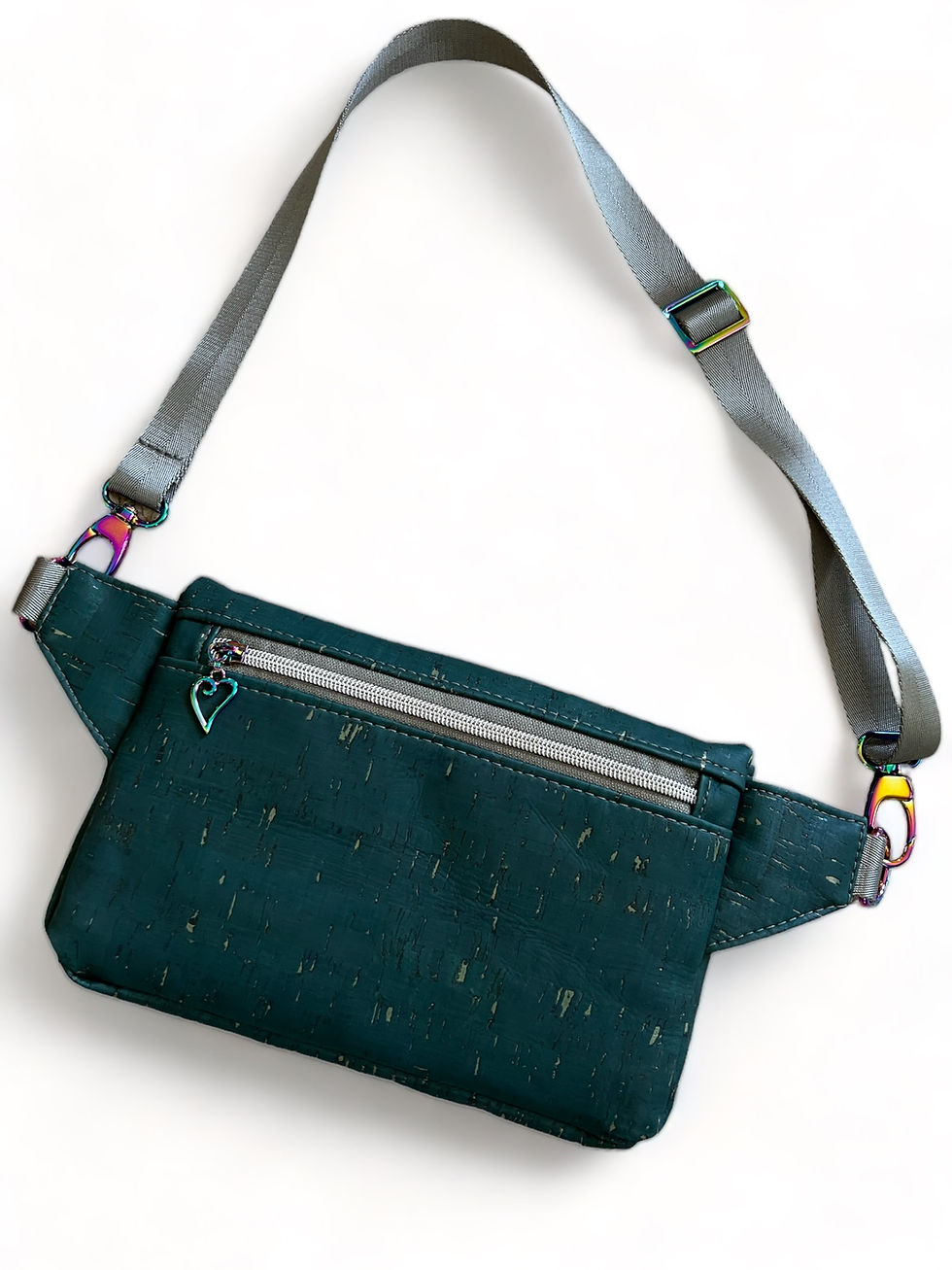 Thumbnail: Haralson Belt Bag - Teal Cork
