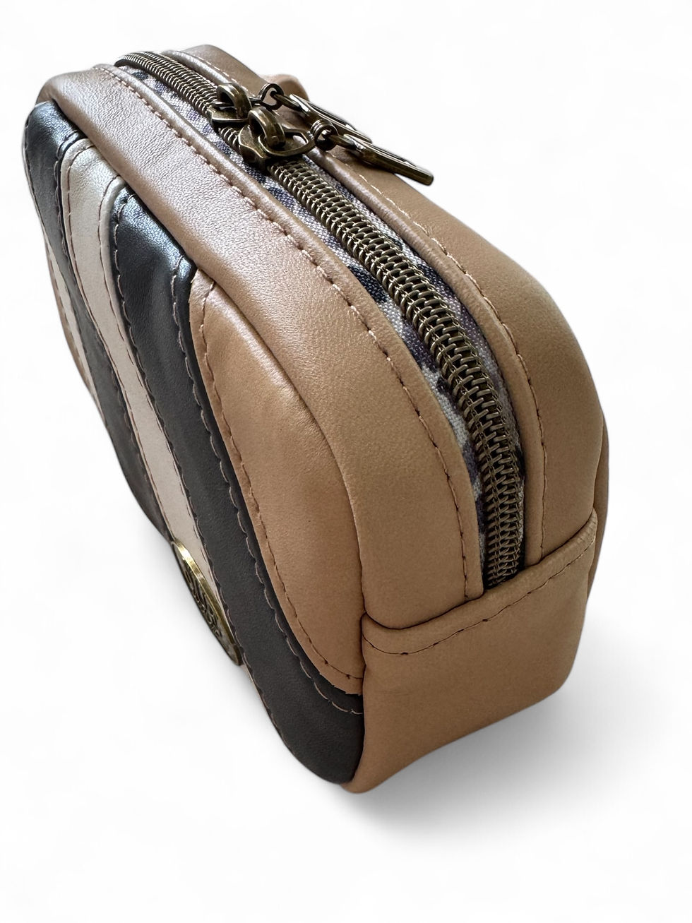 Thumbnail: Tiny Catalina  Wristlet - Tan Leather
