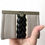 Thumbnail: Mini Bi-fold Wallet - Gray/Cream/Black
