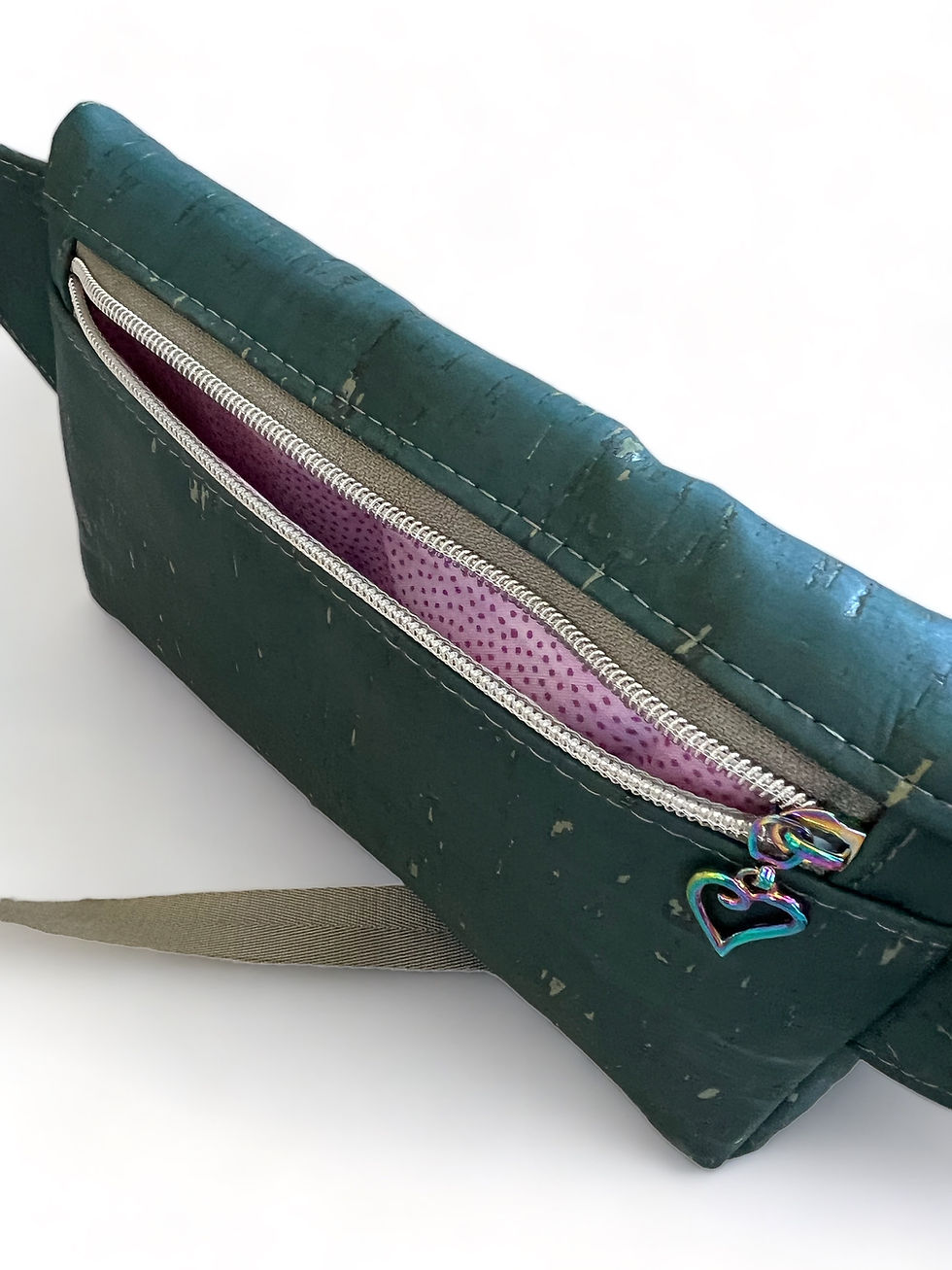 Thumbnail: Haralson Belt Bag - Teal Cork
