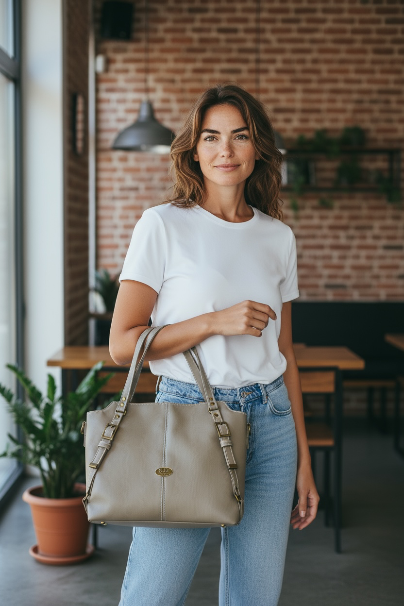 Thumbnail: Moonwake Handbag - Clay