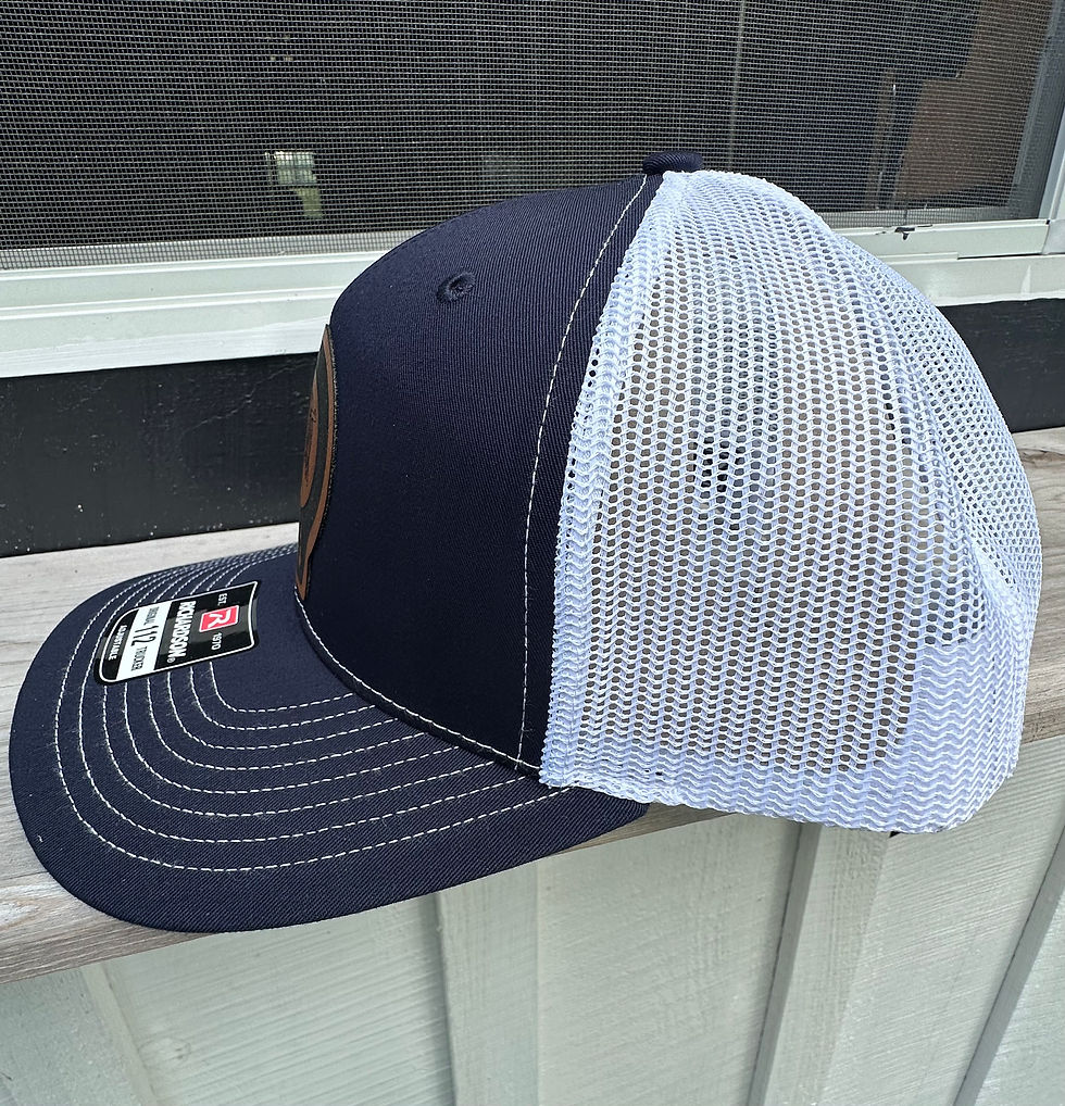 Thumbnail: "State Of Affairs" Custom Leather Patch Hat