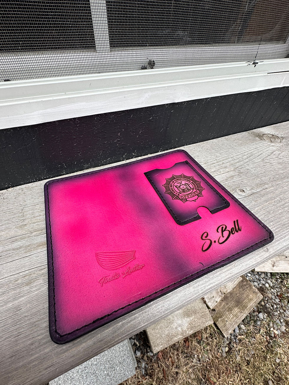 Thumbnail: NYSCOPBA Leather Planner Book Cover w/ ID-Card Slot