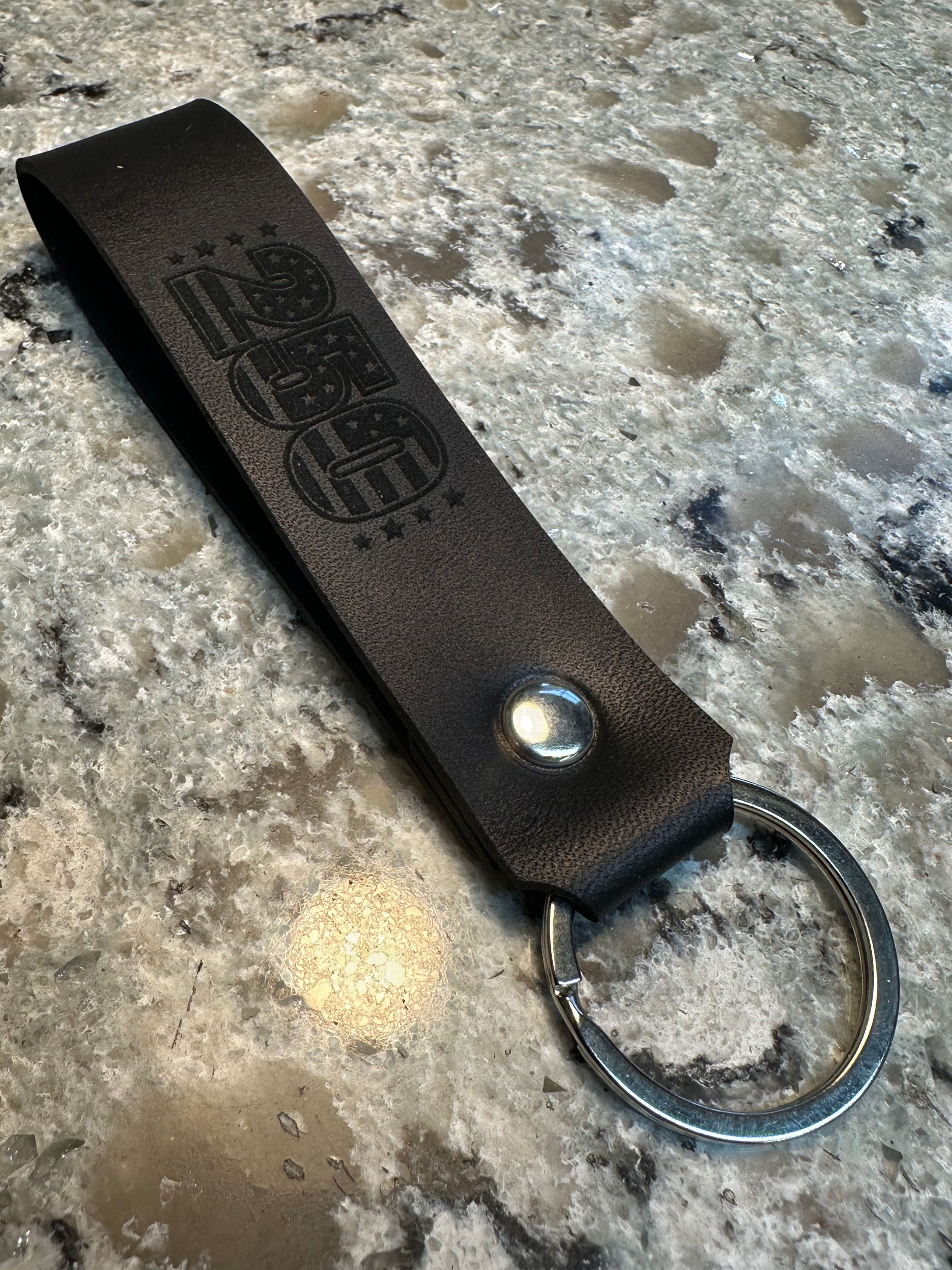 USA 250 Leather Key Fob