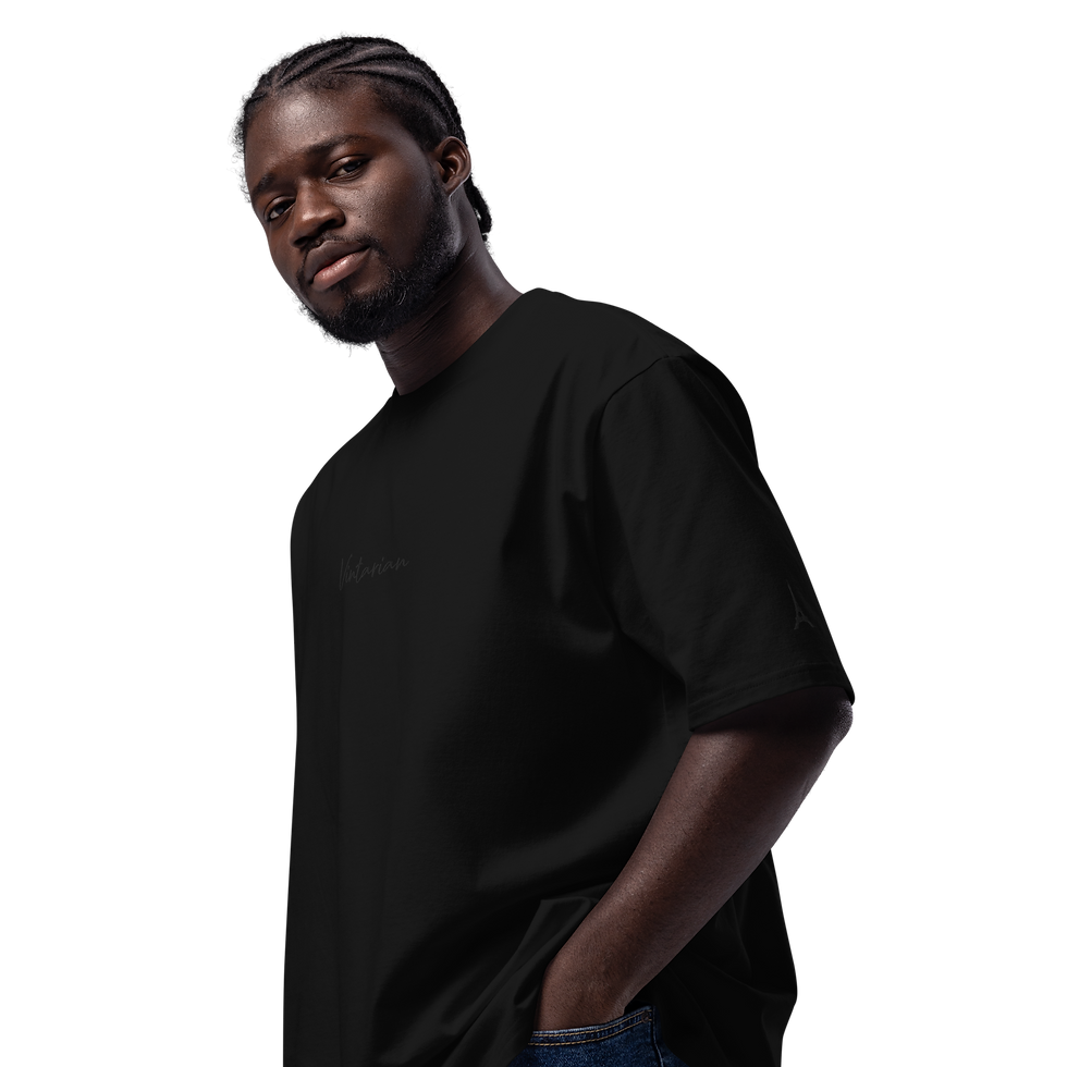 Thumbnail: Vintarian Men’s Premium Oversized T-Shirt – Signature