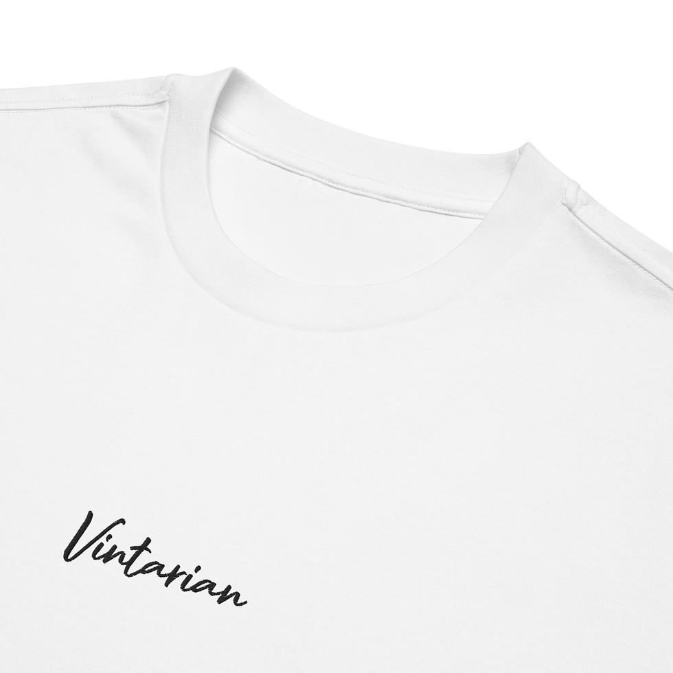 Thumbnail: Vintarian Men’s Premium Oversized T-Shirt – Signature