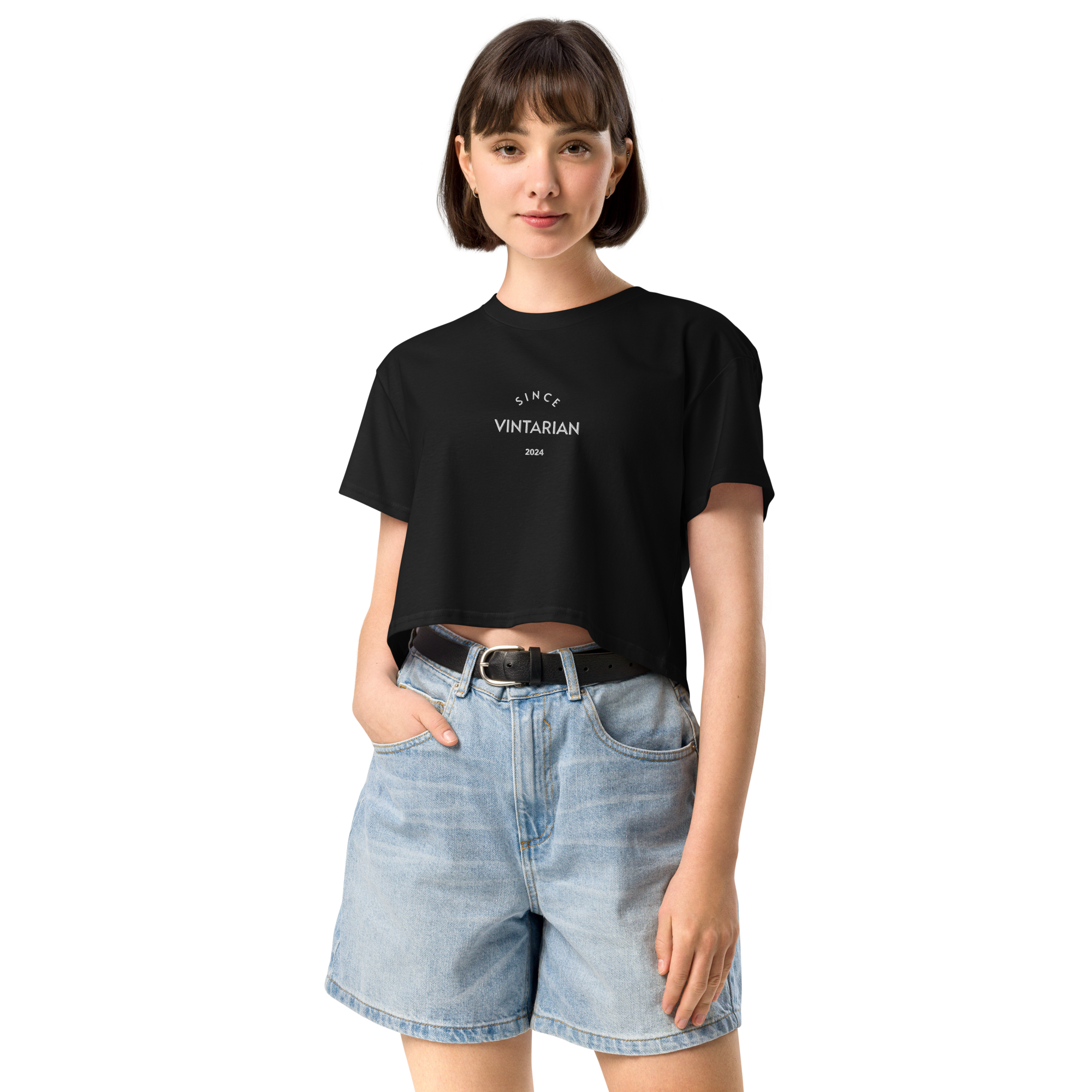 Vintarian Women’s Premium Crop Top - Since 2024