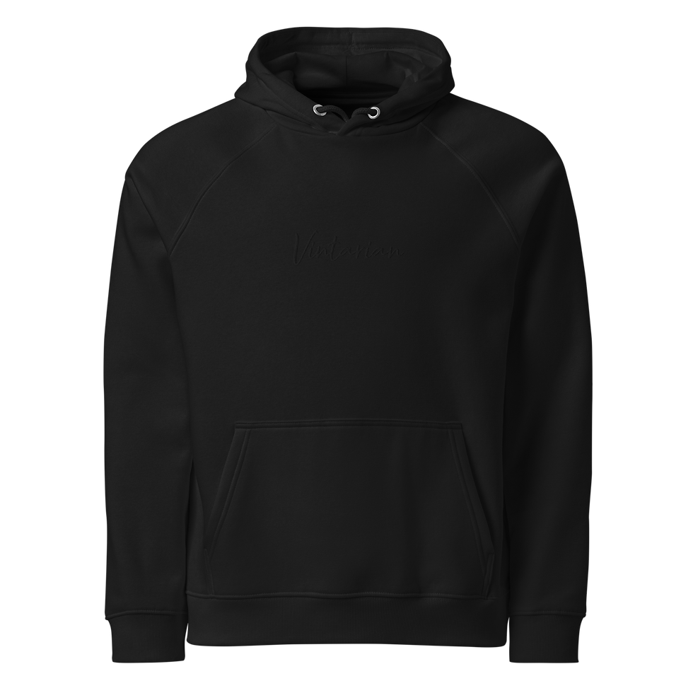 Thumbnail: Vintarian Women’s Eco Raglan Hoodie – Signature