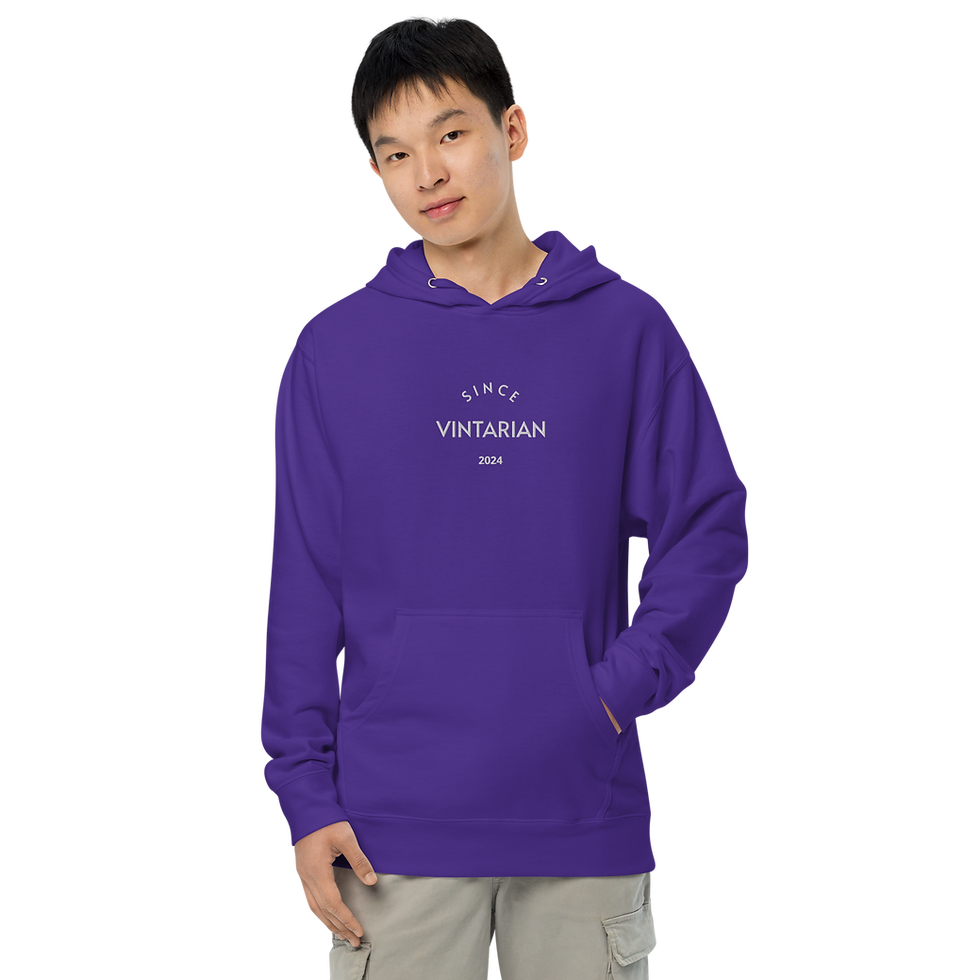 Thumbnail: Vintarian Men's Midweight Hoodie - Since 2024
