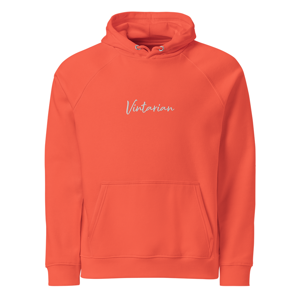 Thumbnail: Vintarian Women’s Eco Raglan Hoodie – Signature