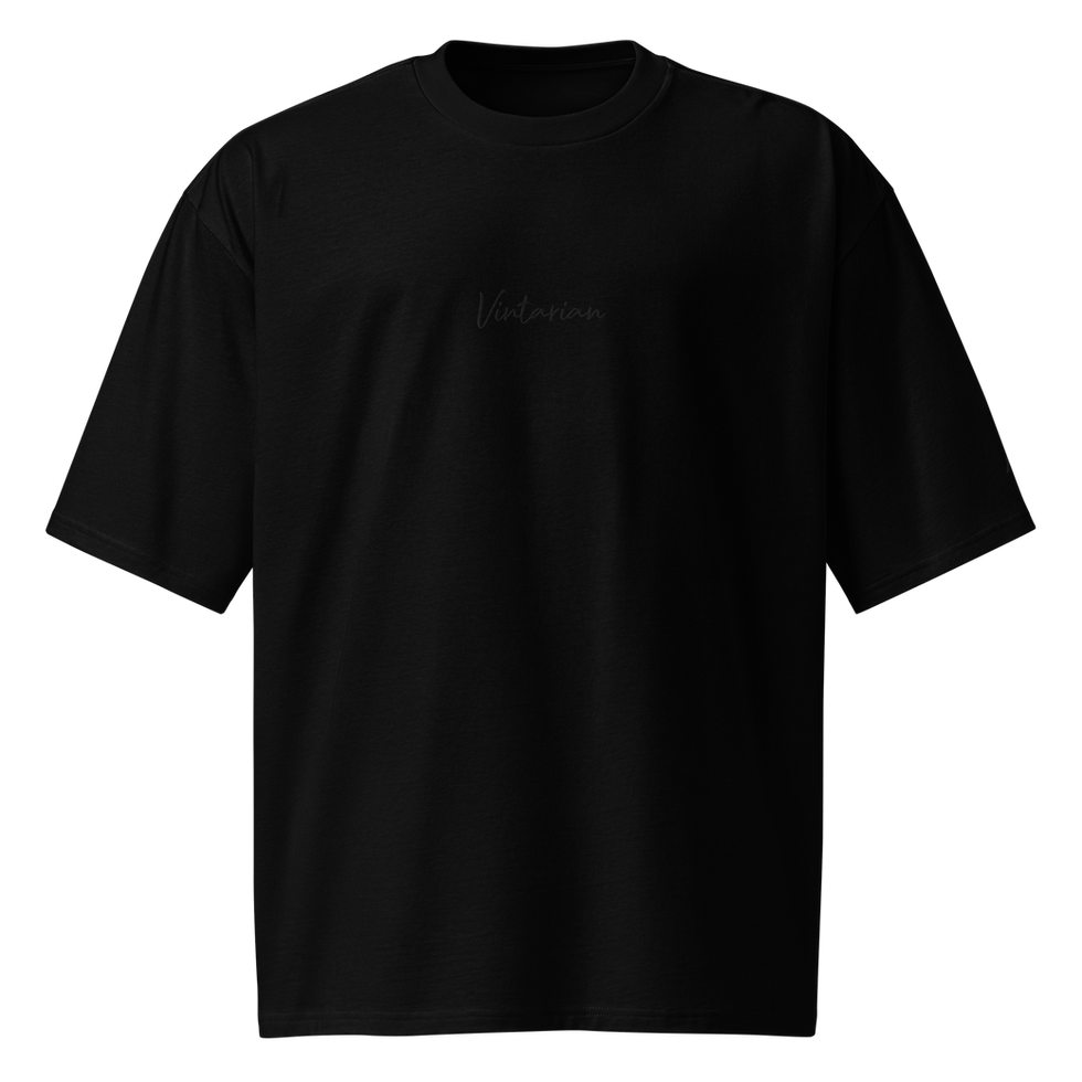 Thumbnail: Vintarian Men’s Premium Oversized T-Shirt – Signature