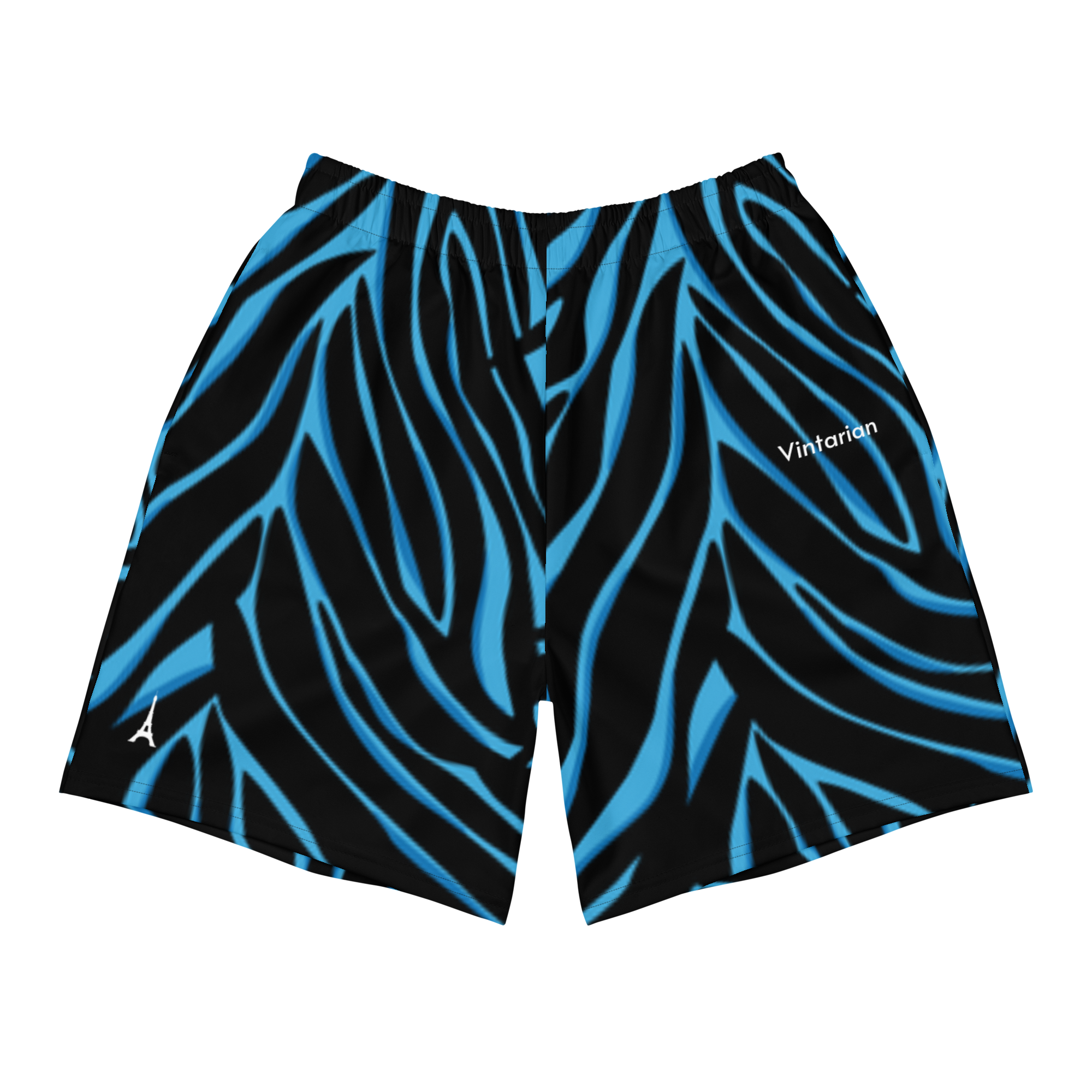 Vintarian Men's Athletic Shorts - Path of Water